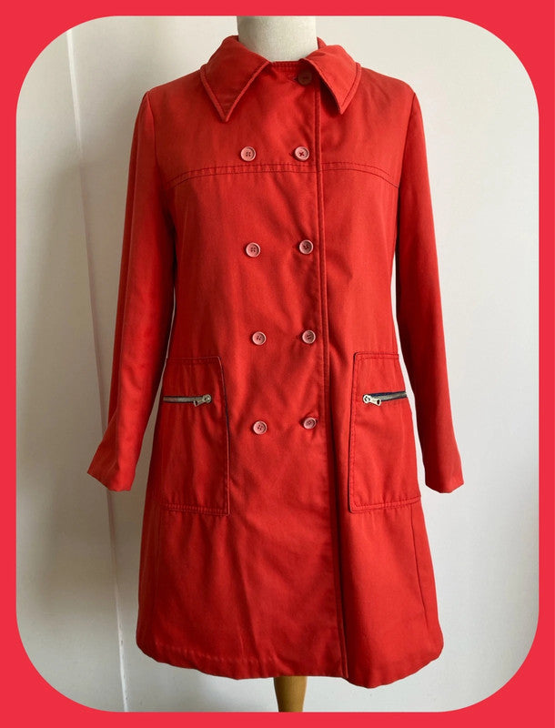 Imperméable rouge shop