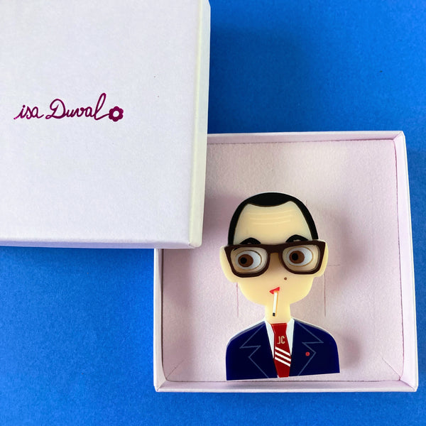 JACQUES Acrylic Brooch