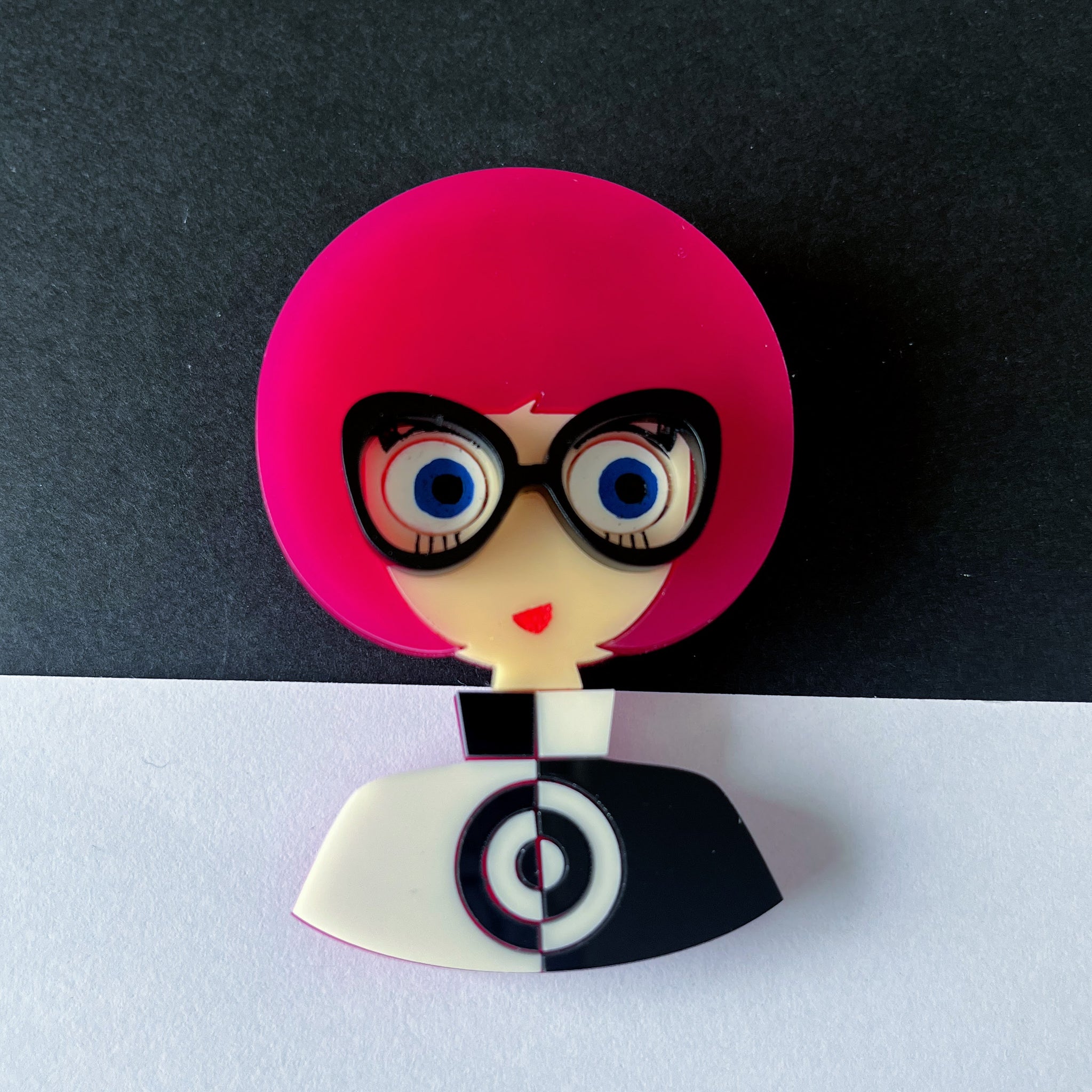 MAGDA Acrylic Brooch