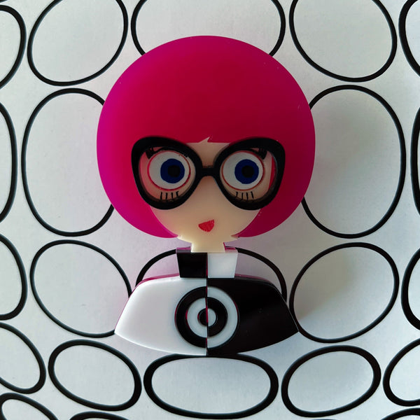 MAGDA Acrylic Brooch