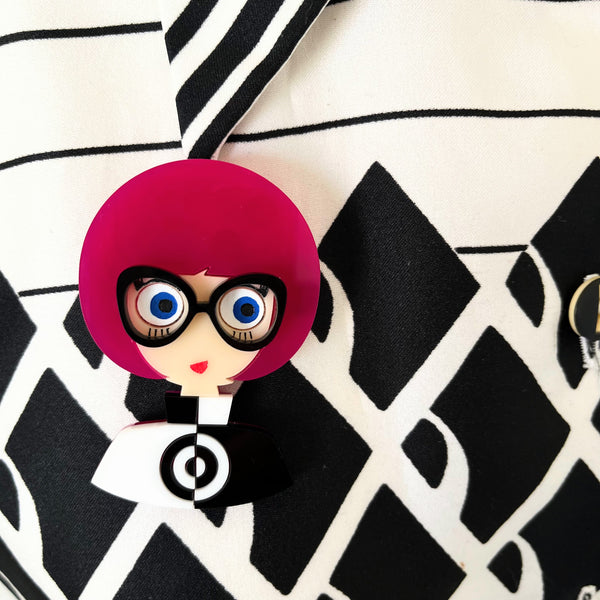 MAGDA Acrylic Brooch
