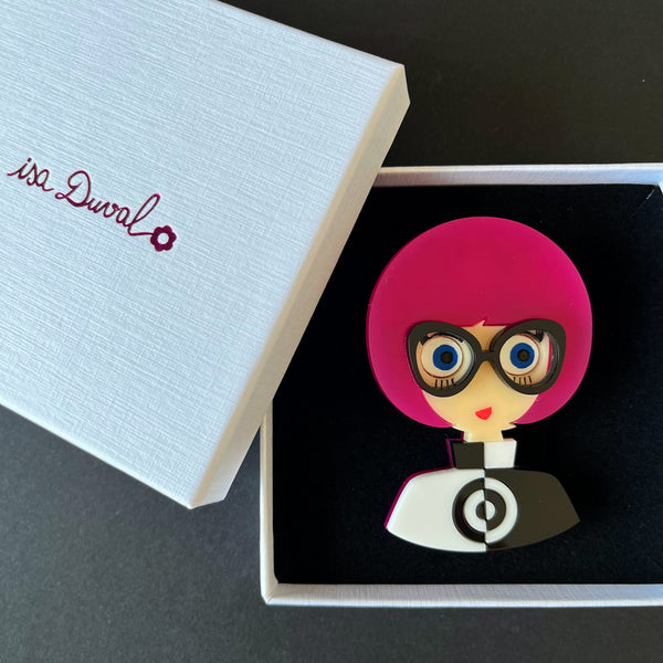 MAGDA Acrylic Brooch