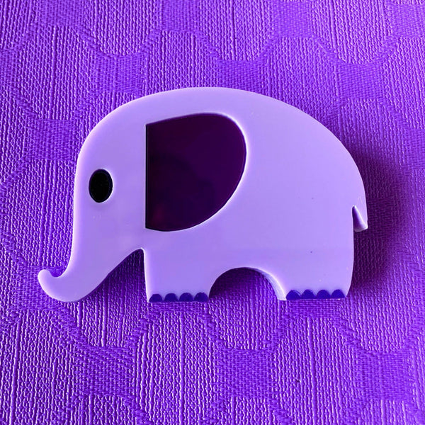 ELEPHANT Acrylic Brooch 🐘🐘