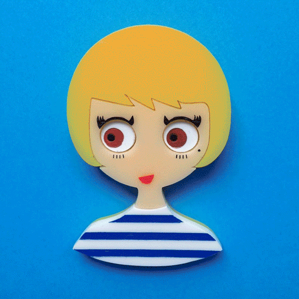 Customized Acrylic Brooch