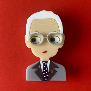 LIONEL Acrylic Brooch