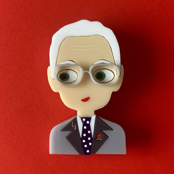 LIONEL Acrylic Brooch