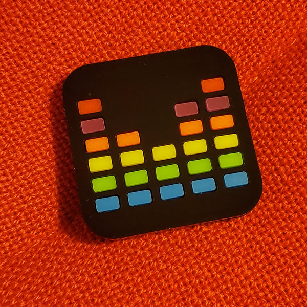 EQUALIZER Acrylic Brooch