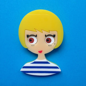 AMY Acrylic brooch - Isa Duval