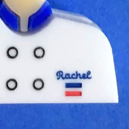 CHEF RACHEL Customizable Acrylic brooch