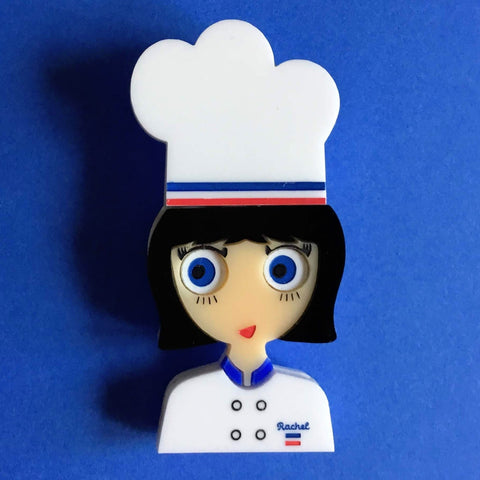 CHEF RACHEL Customizable Acrylic brooch