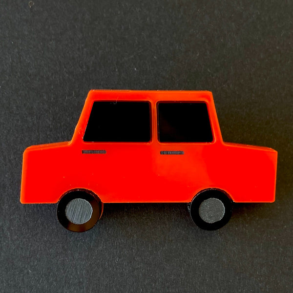 TOY CAR Acrylic brooch