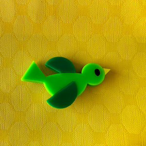 LITTLE BIRD Acrylic Brooch 🐥