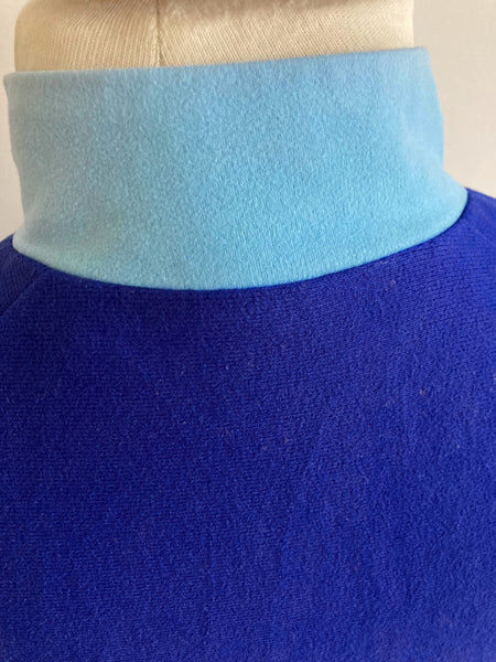 Robe longue zippée années 70
