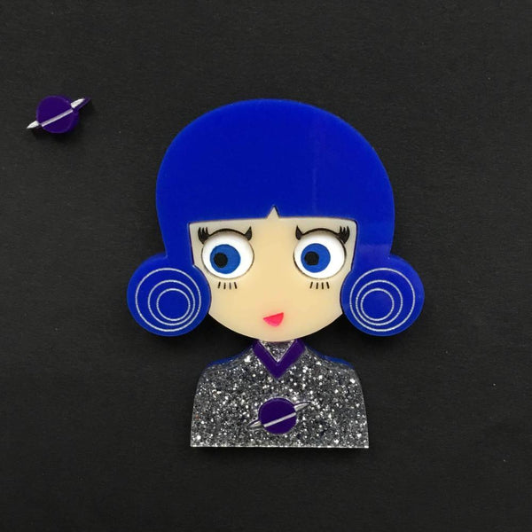 NOVA Acrylic Brooch, Limited & numbered edition from Outer Space - Isa Duval