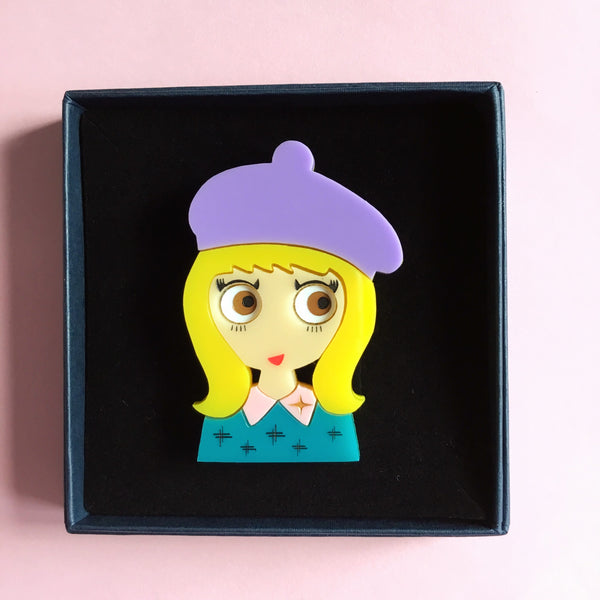 SIMONE Acrylic brooch - Isa Duval