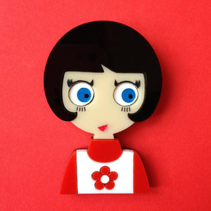 LUCY Acrylic Brooch, Exclusive Numbered Edition x20 ! - Isa Duval