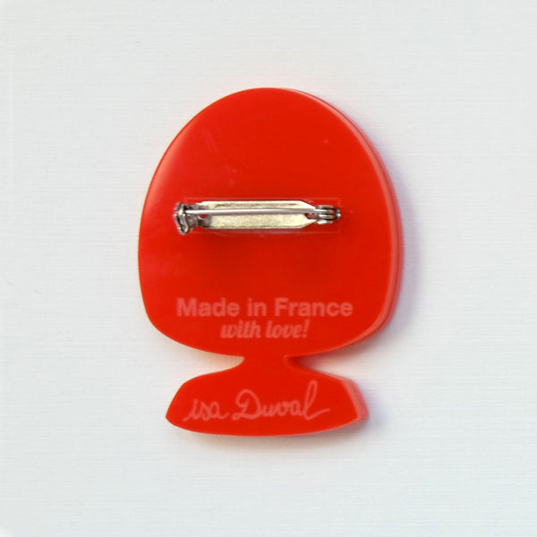 SUZIE Acrylic brooch - Isa Duval