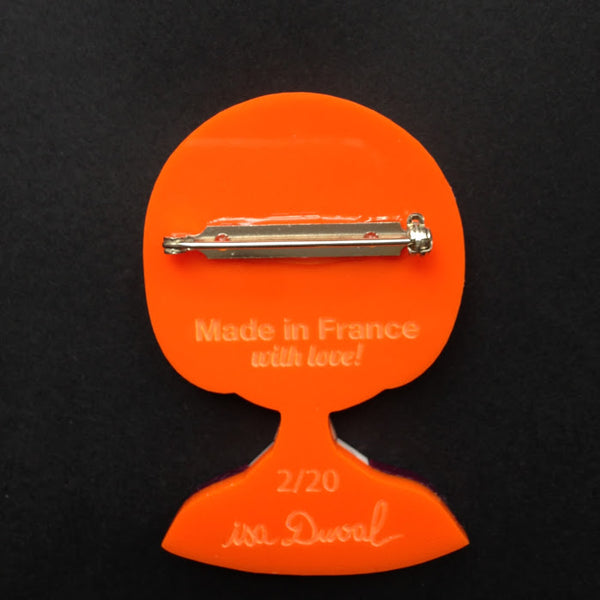 JUNE acrylic brooch - Limited edition - Isa Duval